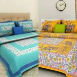 Cotton Queen Printed Flat Bedsheet
